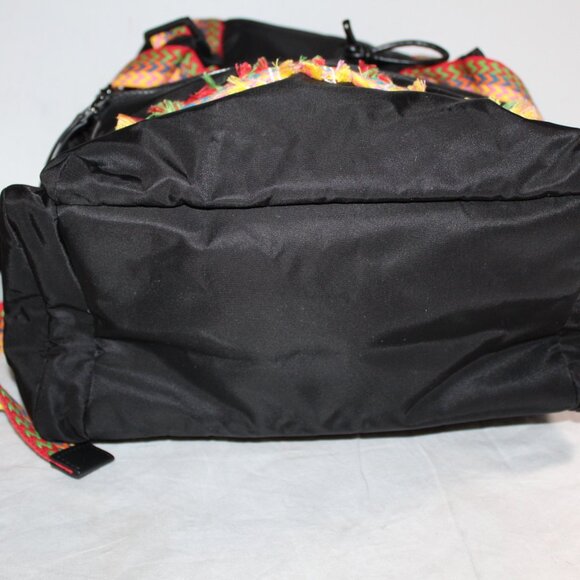 Lanvin Curb Ribbons Nylon Backpack Rucksack main image 7